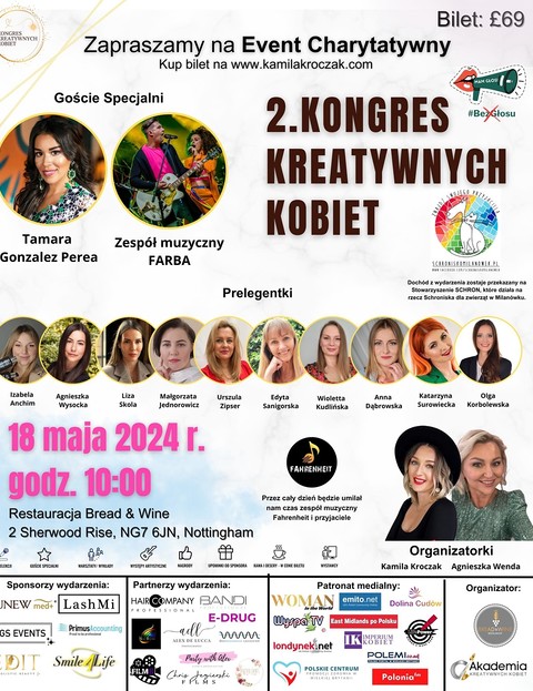 Kongres Kreatywnych Kobiet w Nottingham