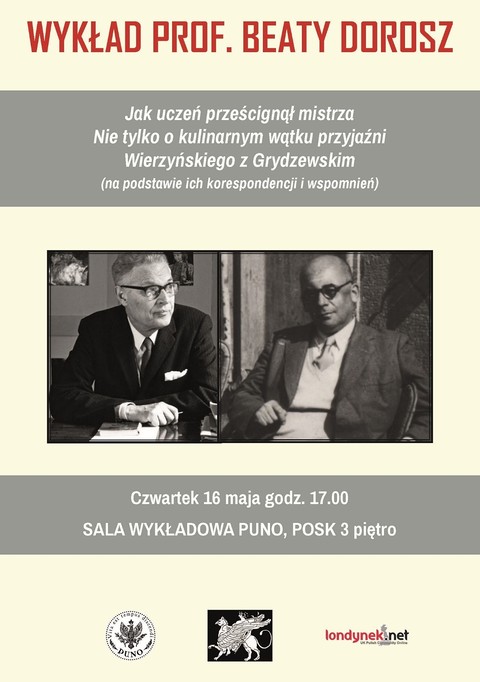 PUNO zaprasza: Wykład prof. dr hab. Beaty Dorosz