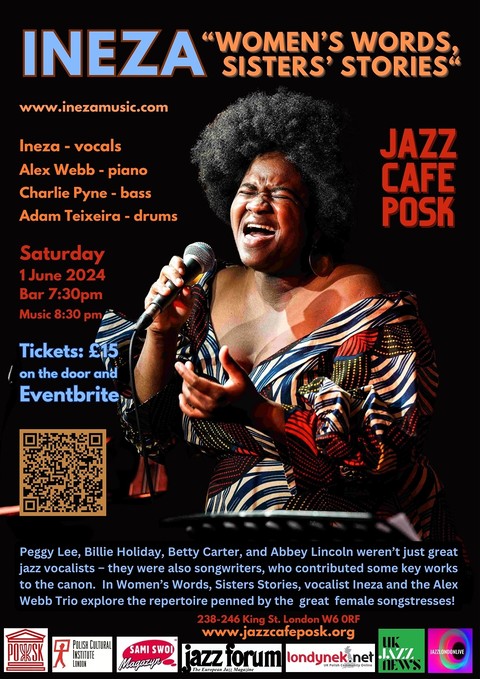 Jazz Café POSK: Ineza & "Women's Words, Sisters' Stories"