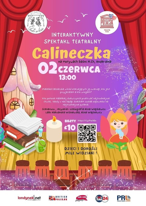 Spektakl dla dzieci: Calineczka