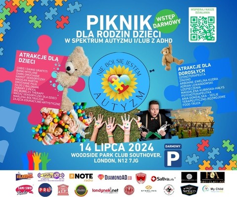 Piknik dla rodzin dzieci w spektrum autyzmu i/lub z ADHD