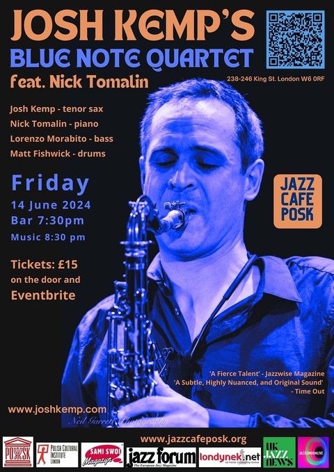 Jazz Café POSK: Josh Kemp's Blue Note Quartet feat. Nick Tomalin