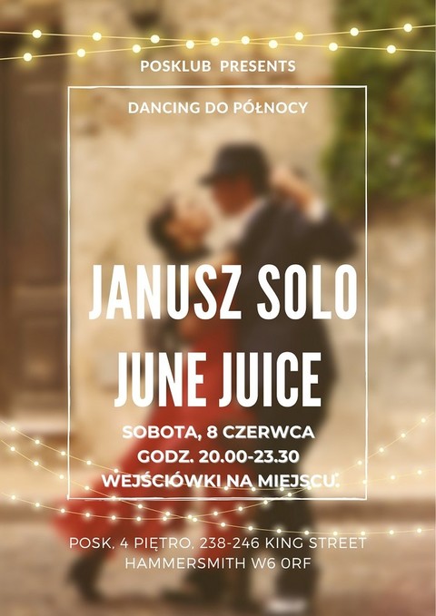 POSKlub zaprasza: Live Music z Januszem Solo
