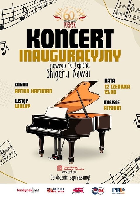 Koncert Inauguracyjny Nowego Fortepianu w POSKu: Artur Haftman 