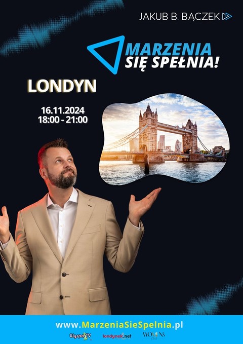 Roadshow Jakuba B. Bączka "Marzenia się spełnia"