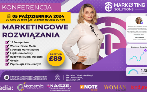 Konferencja: Marketingowe Rozwiązania oraz After Party z DJ-em