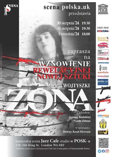 Scena Polska zaprasza do Studia POSK na pełną napięcia sztukę "Żona"