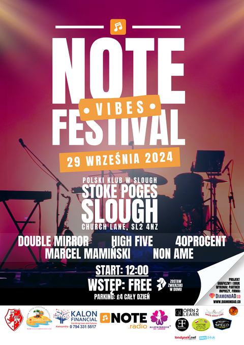 Note Vibes Festival w Slough