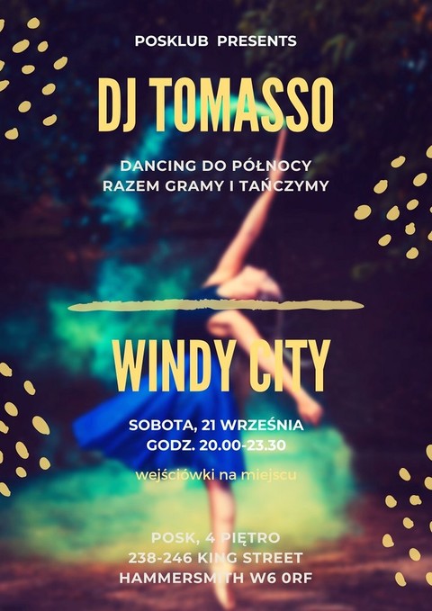 POSKlub zaprasza: DJ Tomasso