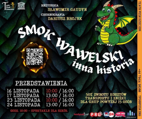 Spektakl "Smok Wawelski. Inna Historia"