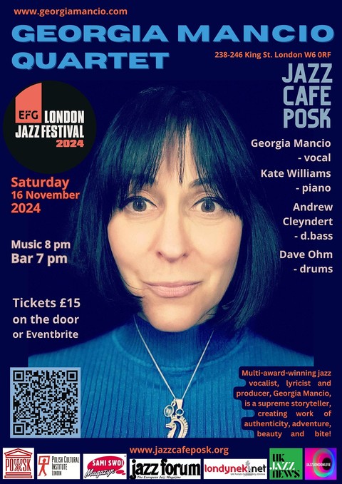Jazz Café POSK zaprasza: Georgia Mancio Quartet