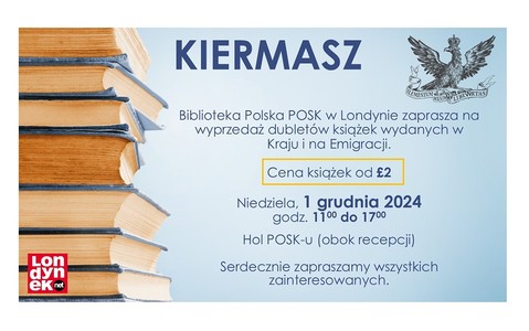 Kiermasz książek w POSKu