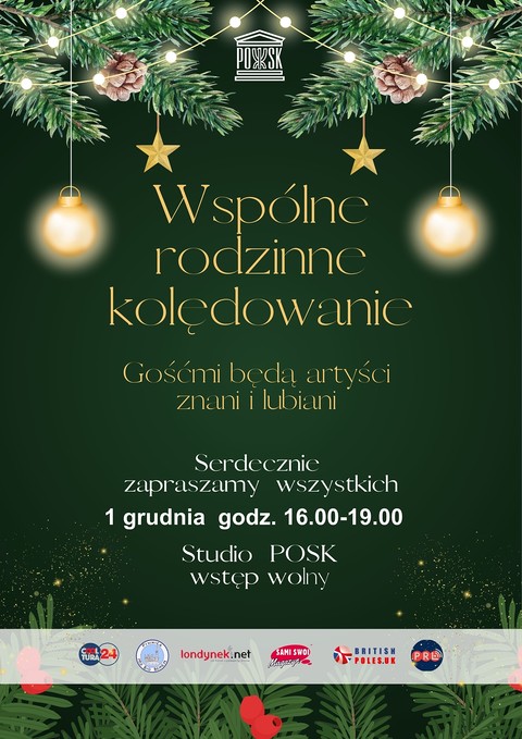 Wspólne, rodzinne kolędowanie w POSKu