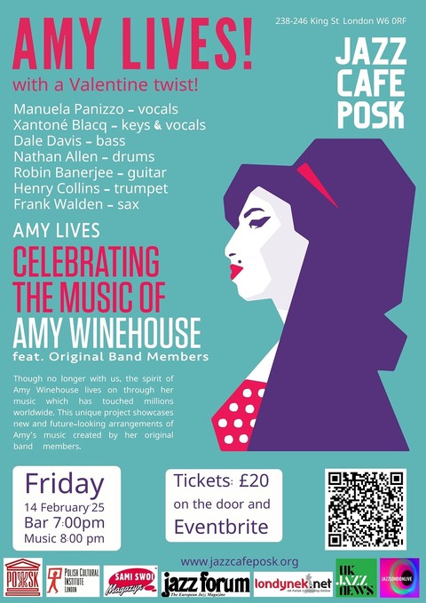 Jazz Café POSK zaprasza: Amy Lives! with a Valentine twist!