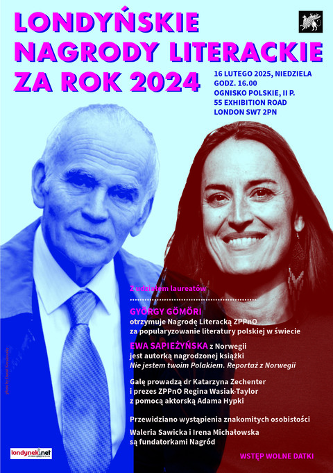 Londyńskie Nagrody Literackie za rok 2024