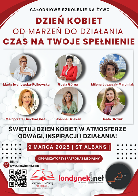 Całodniowe szkolenie: Od marzeń do działania - Czas na Twoje spełnienie