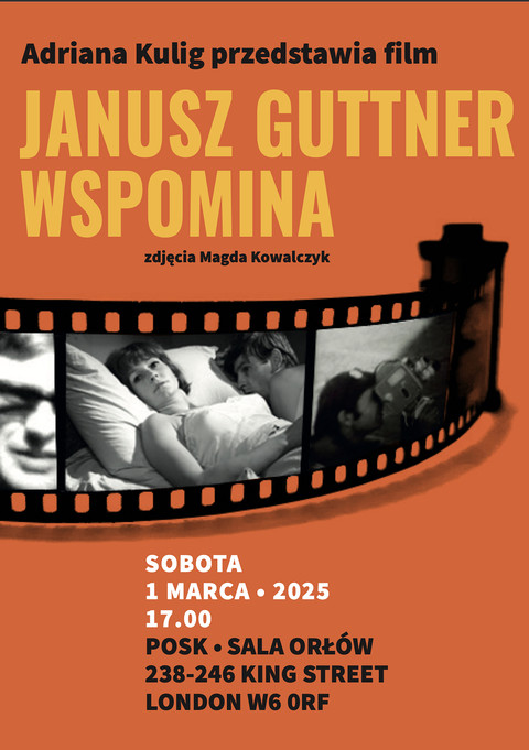 Pokaz filmu "Janusz Guttner wspomina" w POSKu