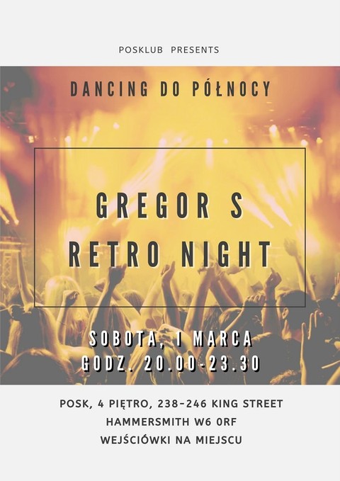 POSKlub zaprasza: DJ Gregor S
