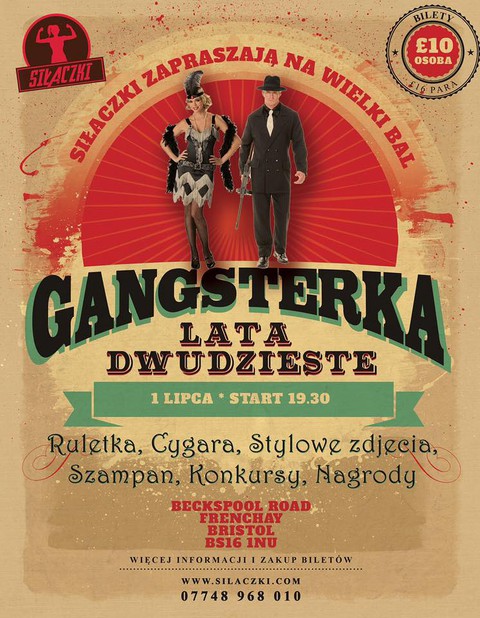 Gangsterka - Bal w stylu lat 20-tych w Bristolu