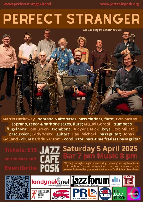 Jazz Café POSK zaprasza: Perfect Stranger