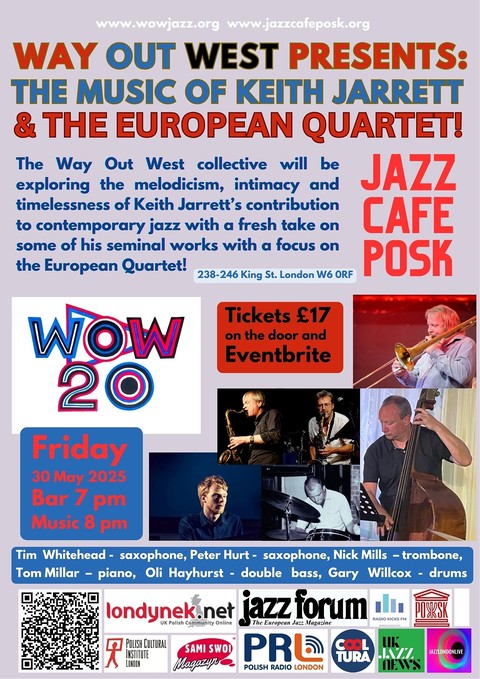 Jazz Café POSK zaprasza: Way Out West - The Music of Keith Jarrett