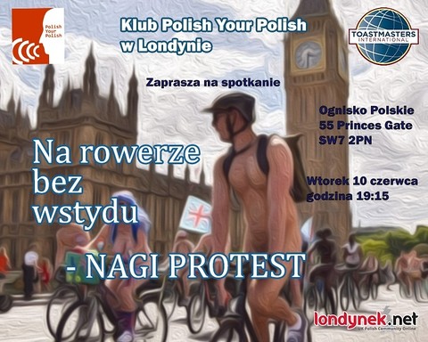 Polish Your Polish: Na rowerze bez wstydu, czyli nagi protest