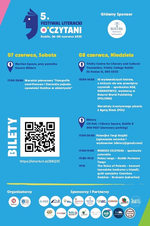 5. Festiwal Literacki O'Czytani