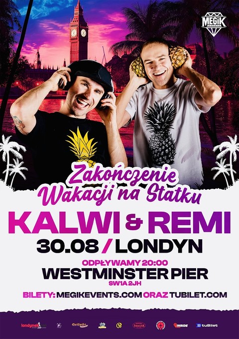 Zakończenie wakacji na statku z Kalwi & Remi