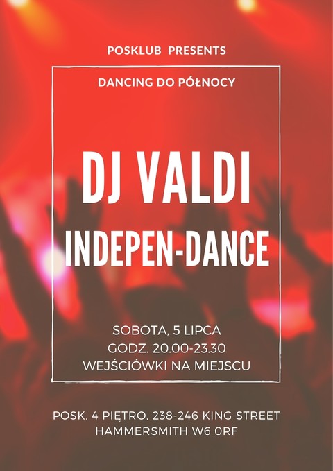 POSKlub zaprasza: DJ VALDI
