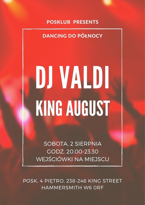 POSKlub zaprasza: DJ VALDI
