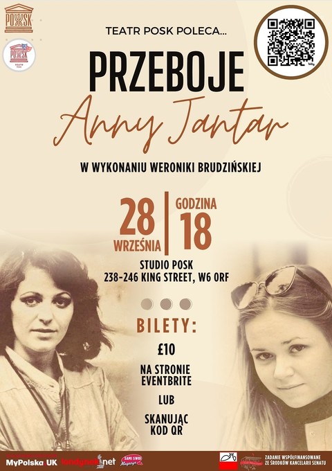 Przeboje Anny Jantar w POSKu – występ Weroniki Brudzińskiej