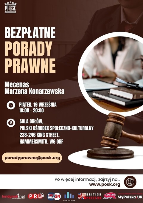 Bezpłatne porady prawne w POSKu