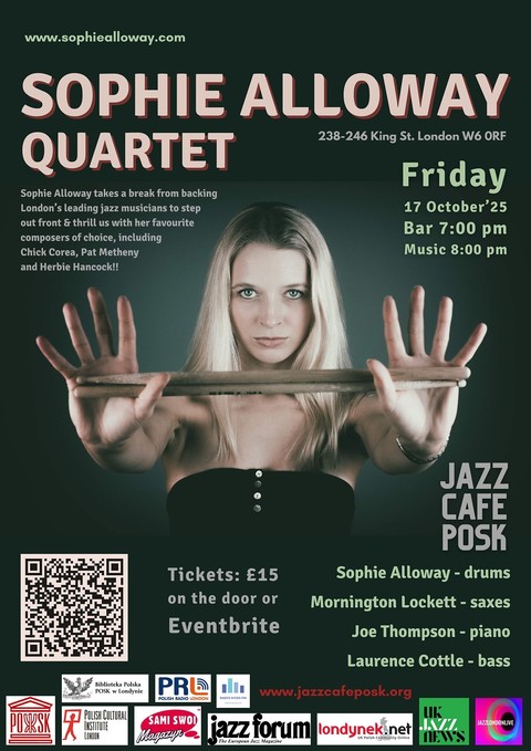 Jazz Café POSK zaprasza: Sophie Alloway Quartet