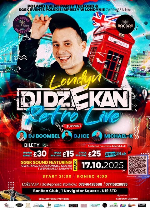 Dj Dziekan w Londynie