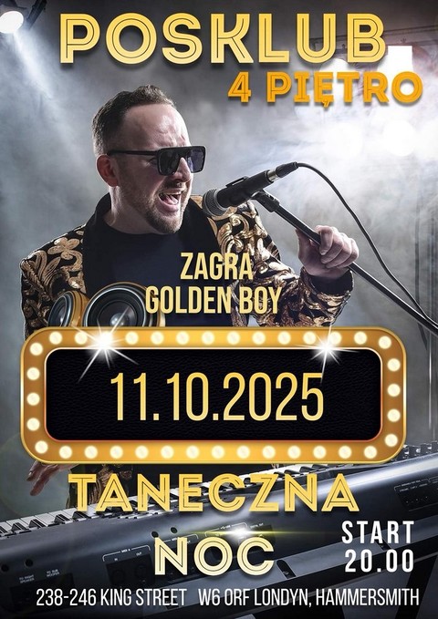 Zabawa taneczna w POSKlubie: Golden Boy