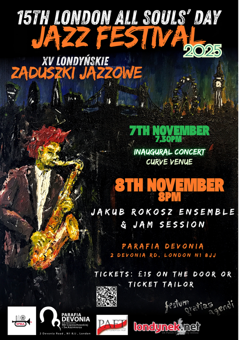 Londyńskie Zaduszki Jazzowe 2025 w Londynie i Slough