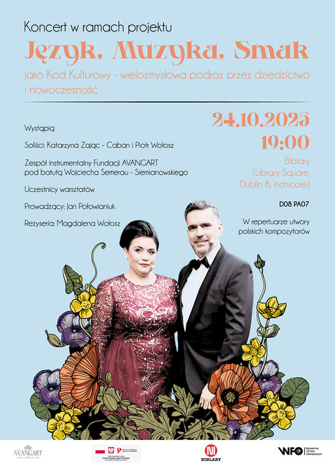 Język, muzyka, smak jako kod kulturowy - koncert operowy w Dublinie