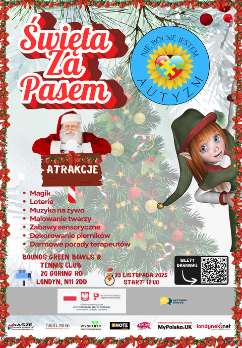 Święta za pasem! - spotkanie pełne atrakcji dla rodzin i dzieci w spektrum