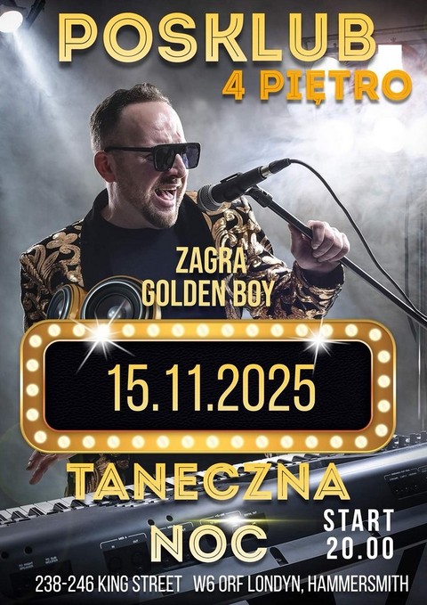 Zabawa taneczna w POSKlubie: Golden Boy