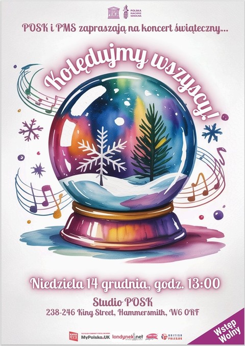 Koncert świąteczny w POSKu: Kolędujmy wszyscy!