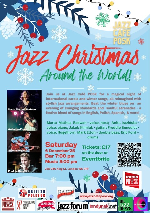 Jazz Café POSK zaprasza: Jazz Christmas Around the World!