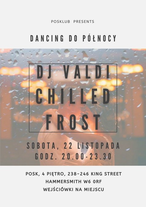 Zabawa taneczna w POSKlubie: DJ Valdi