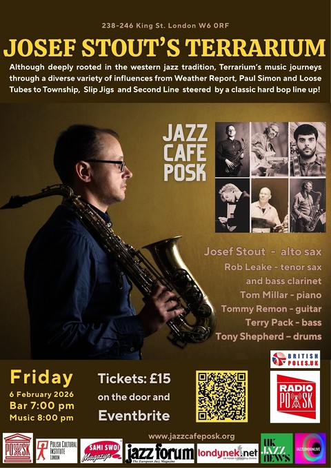 Jazz Café POSK zaprasza: Josef Staut's Terrarium