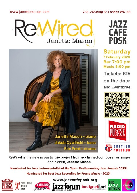 Jazz Café POSK zaprasza: Janette Mason - ReWired