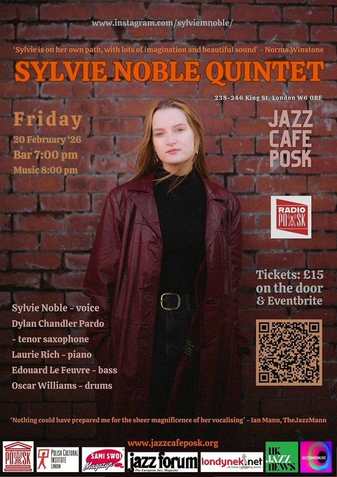 Jazz Café POSK zaprasza: Sylvie Noble Quintet