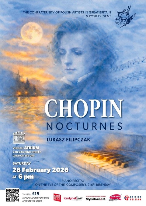 Piano recital at POSK: Chopin Nocturnes