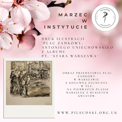 Eksponat marca w Instytucie Józefa Piłsudskiego