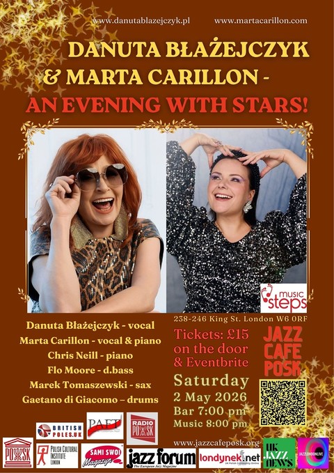 Jazz Café POSK zaprasza: Danuta Błażejczyk & Marta Carillon