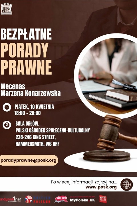 Bezpłatne porady prawne w POSKu