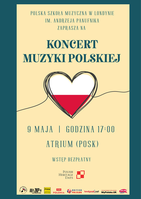 Koncert Muzyki Polskiej w POSK — 9 maja